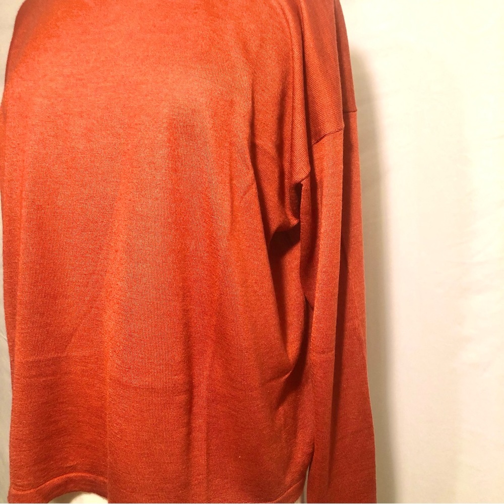 Eskandar Women’s Cashmere & Silk Blend Box-cut Sweater, Size S - Picture 3 of 7
